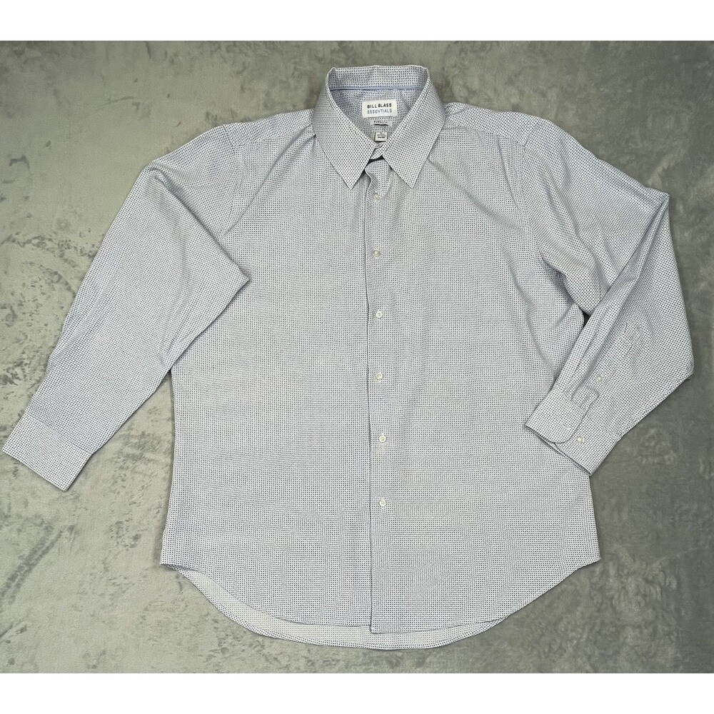 Bill Blass Men's SZ XL Long Sleeve Button Down Dress Shirt
